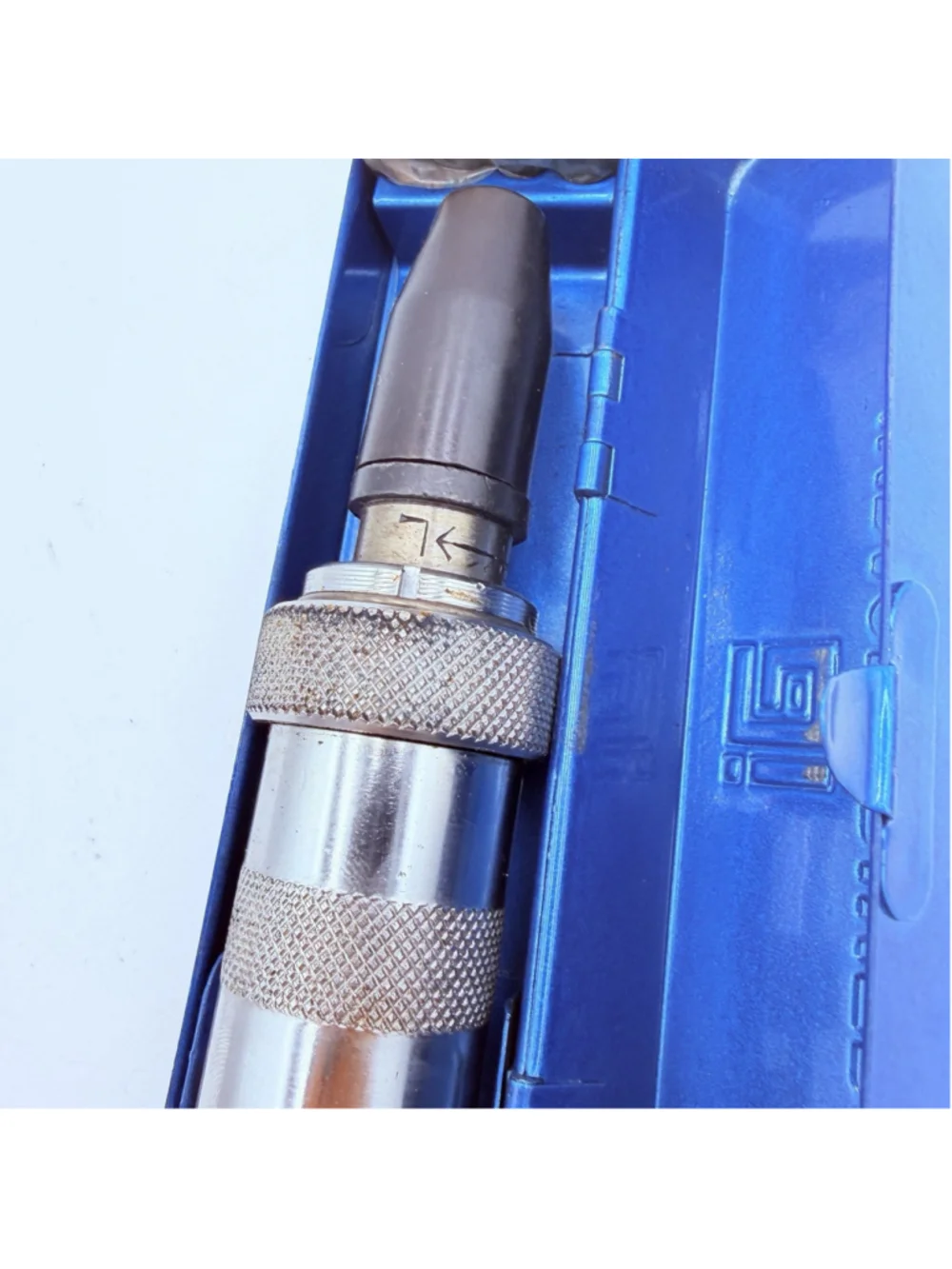 AI No. 3800 IMPACT DRIVER 3/8” Manual Tool Set Bits Blue Metal Case TAIWAN